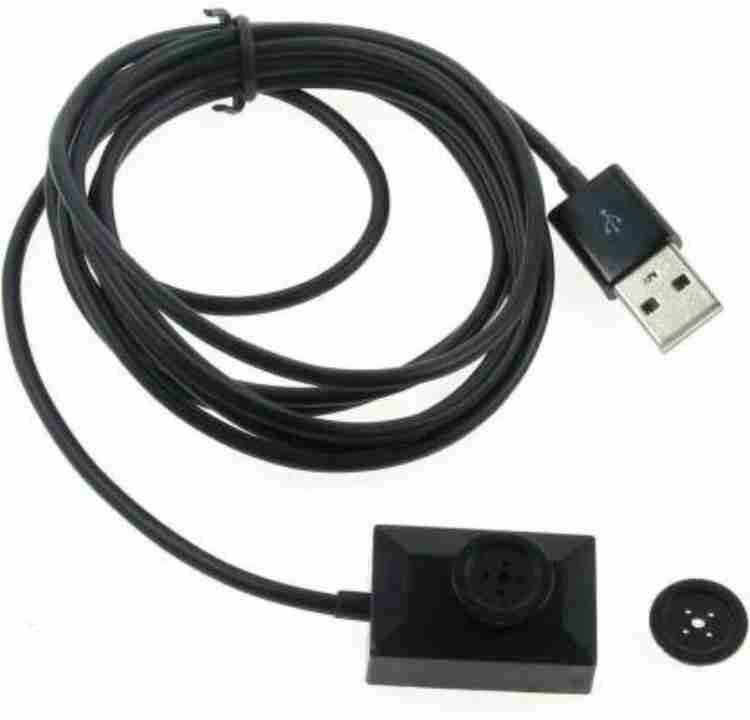 Wired mini spy camera top