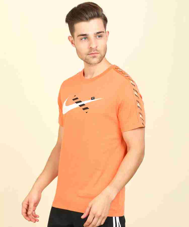 Orange and lime green cheap nike shirt