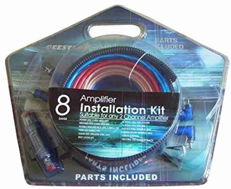 Wiring kit for amp and deals sub