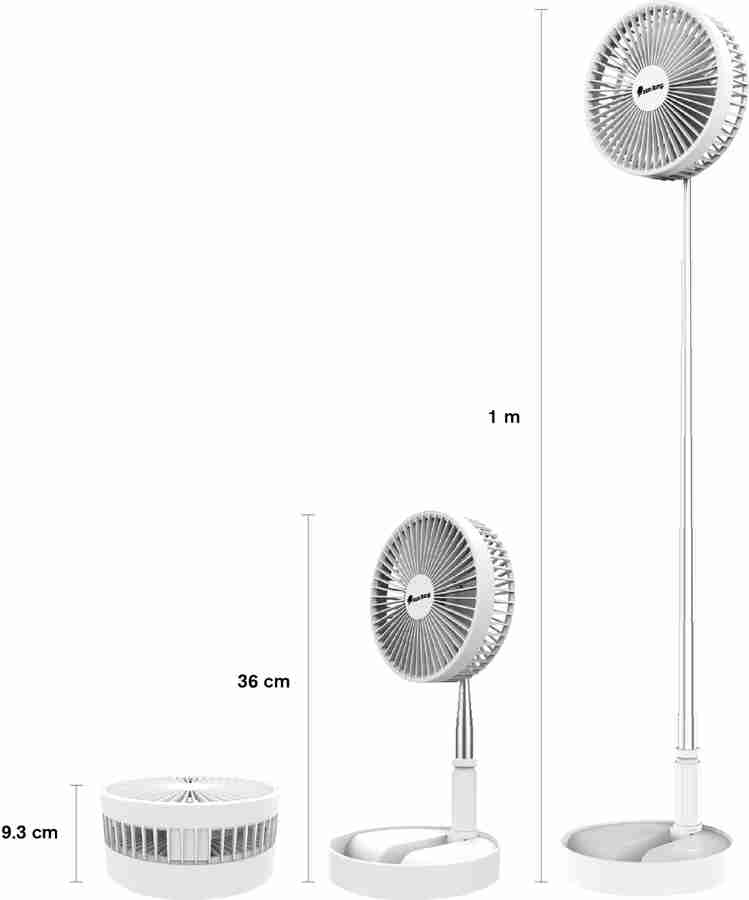 Sun King Sun King Foldable Silent and Portable 203.2 mm 3 Blade