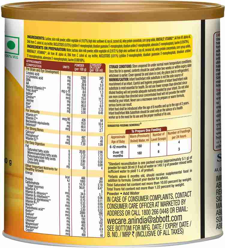 SIMILAC IQ FOLLOW UP FORMULA Price in India Buy SIMILAC IQ