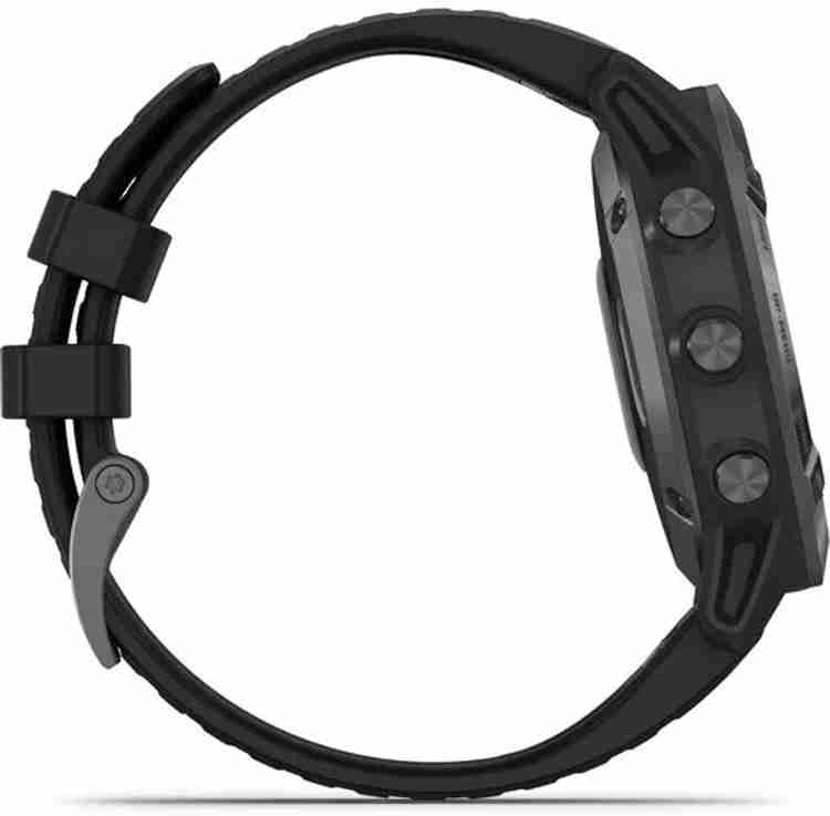 GARMIN Fenix 6 Sapphire Carbon Gray DLC Wrist Based Heart Rate