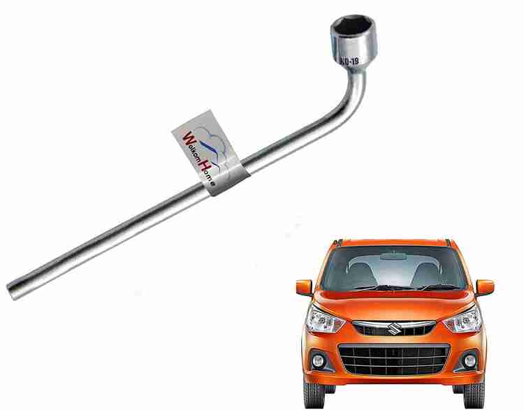 Maruti 800 wheel cheap spanner size