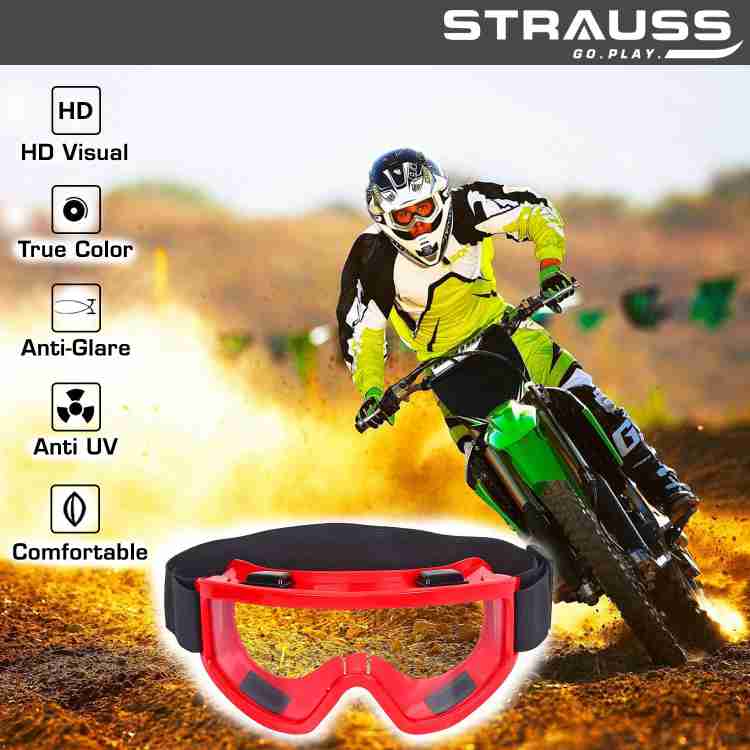 Strauss Offroad Adjustable Bike Motorcycle Goggles Buy Strauss