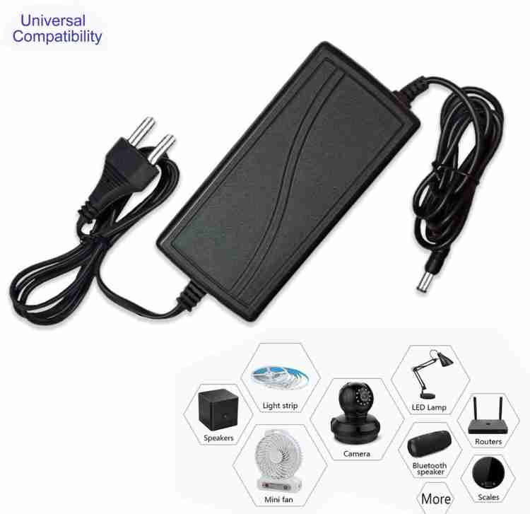 BXIZXD Security Camera Power Adapter, 12V 5A India