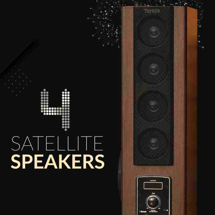 Glider tower speaker clearance