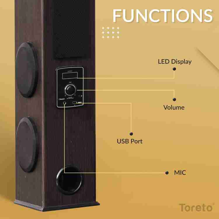 Glider tower speaker store