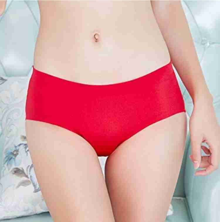 MYYNTI Women Silk Seamless Panties Hipster Brief Underwear Panty