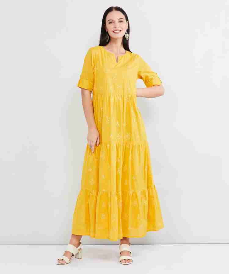 Max deals yellow dress