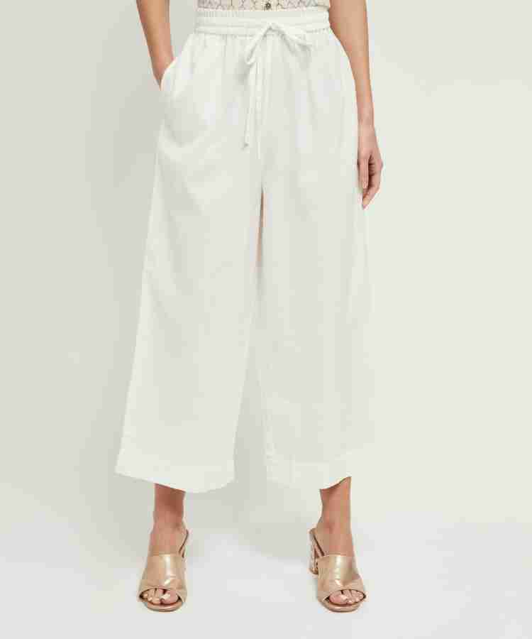 White Culottes - Buy White Culottes online in India