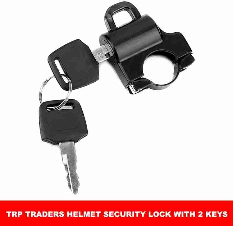 TRP Traders Aluminium Key Lock For Helmet Price in India Buy TRP Traders Aluminium Key Lock For Helmet online at Flipkart