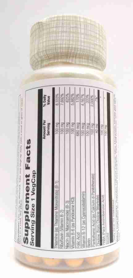 Vitamin B-Complex 100 – Solaray