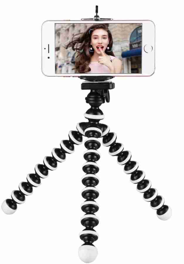 KRN Flexible Tripod for iPhone, 13 Smartphone Tripod for iPhone, Samsung,  Compact Gorilla Tripod Stand 360° for GoPro, Cell Phone and DSLR Camera  Tripod Kit - KRN 