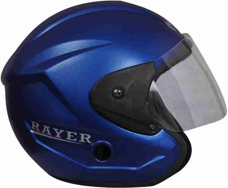 Matte blue motorcycle helmet best sale