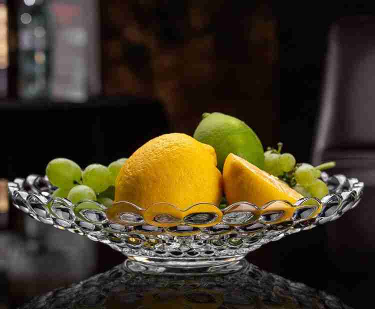 Glass fruit decor deals