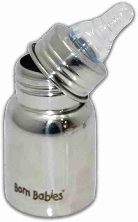 Steel milk shop bottle for baby