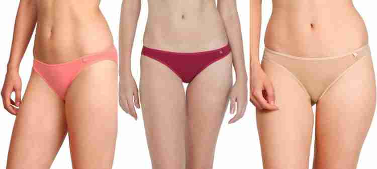 JOCKEY Women Hipster Red, Beige, Brown Panty - Buy JOCKEY