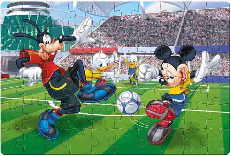 Puzzle Fútbol Mickey Mouse & Friends 100pzs - Kilumio