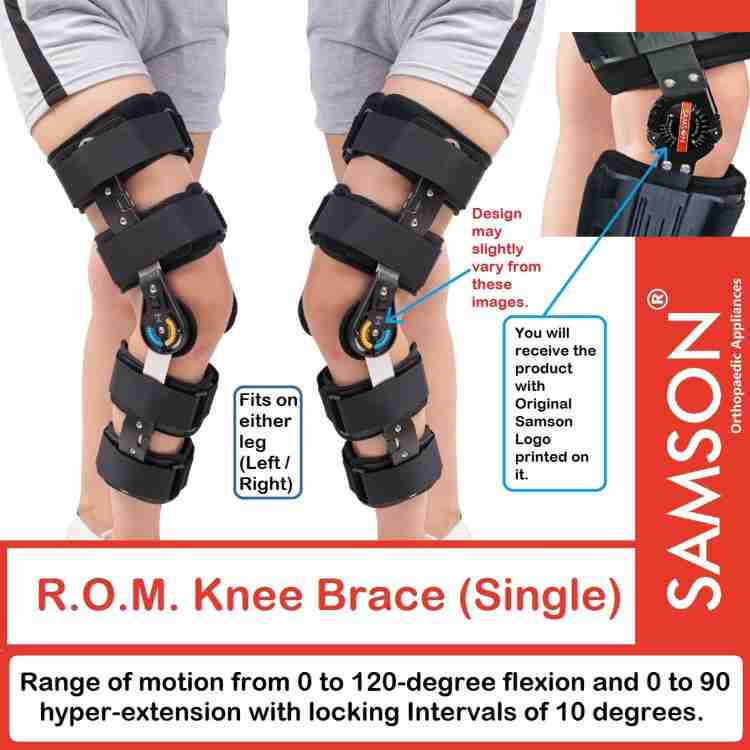 SAMSON Adjustable R.O.M. Knee Brace for Multiple Orthopaedic