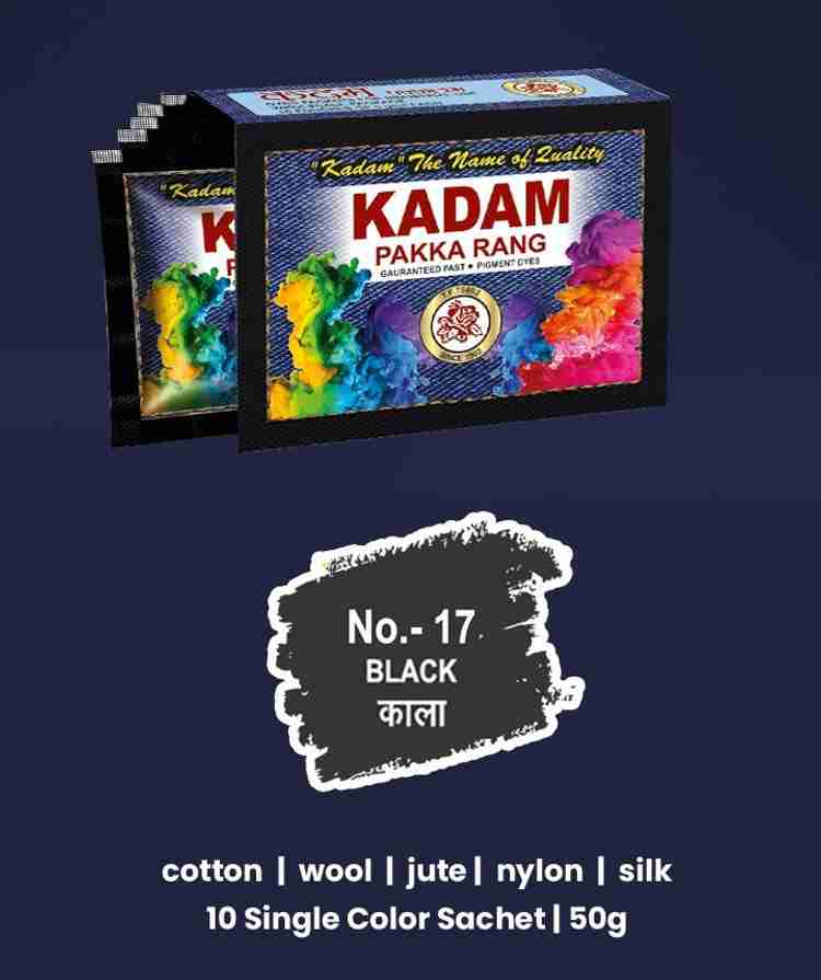 Black colour store dye for jeans