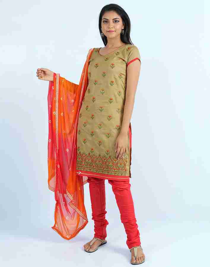 South India Shopping Mall Cotton Silk Solid Embroidered Kurta Churidar Material Price in India Buy South India Shopping Mall Cotton Silk Solid Embroidered Kurta Churidar Material online at Flipkart ...