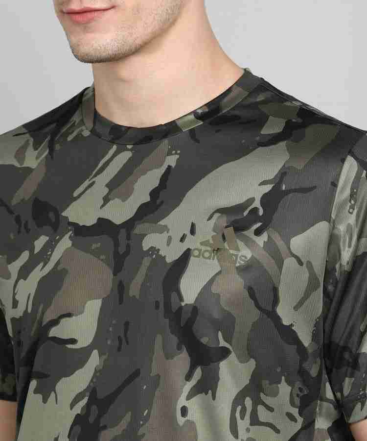 ADIDAS Military Camouflage Men Round Neck Multicolor T Shirt Buy ADIDAS Military Camouflage Men Round Neck Multicolor T Shirt Online at Best Prices in India Flipkart