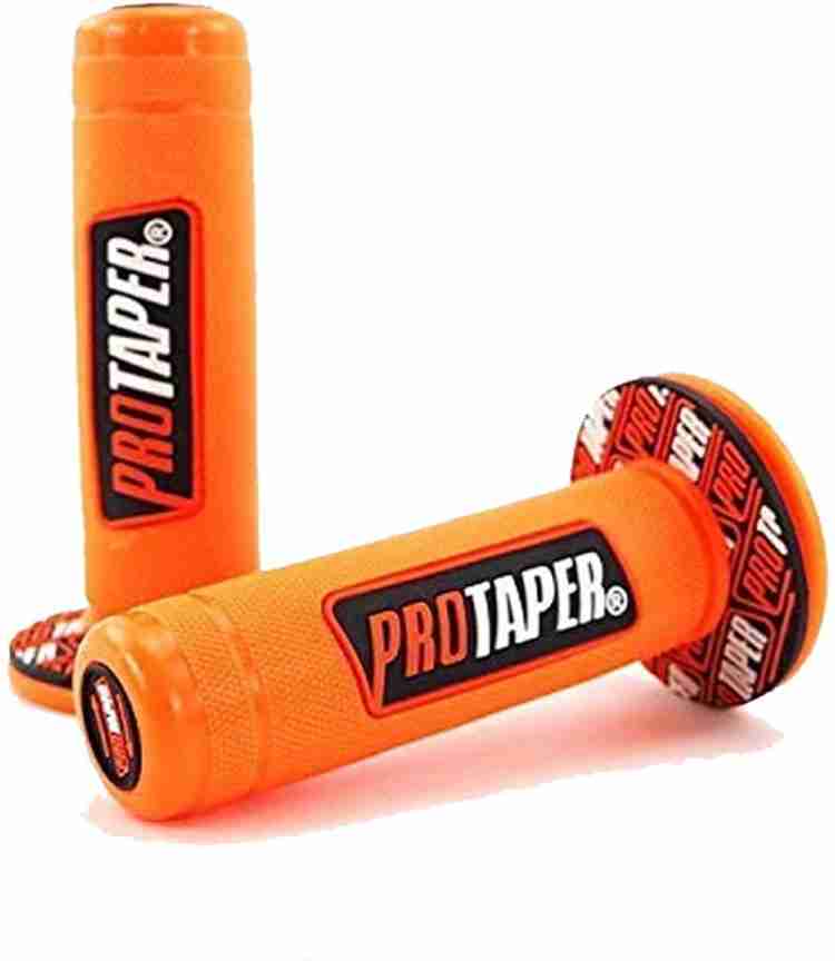 Ride Adventure Pro Grip Orange 01 Handle Bar Grip For Universal