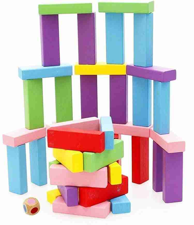 SKYBORN Wooden 54 Pieces Jenga Game Price in India Buy SKYBORN