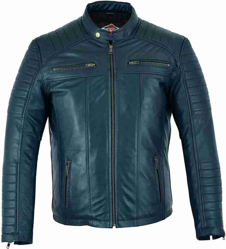 Black leather cheap jacket flipkart