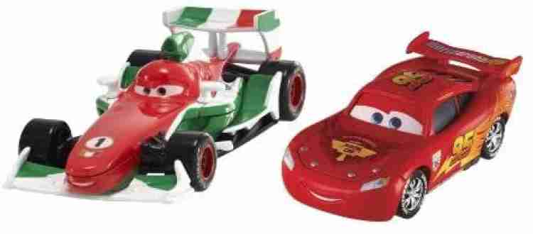 Lightning mcqueen cheap with party wheels