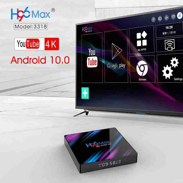 H96 Max Android TV Box COD Available at Rs 2800/piece, Karol Bagh, New  Delhi