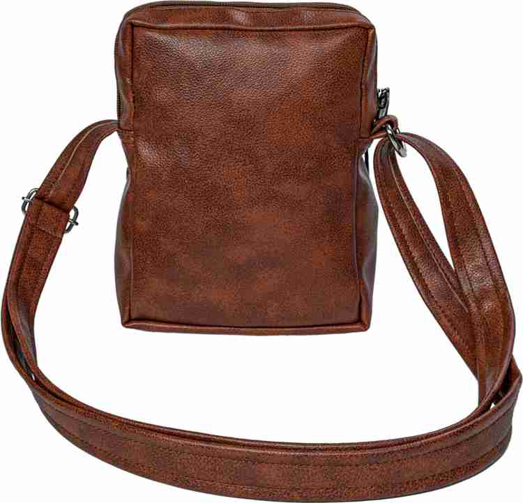 Leather sling bags for girls hot sale