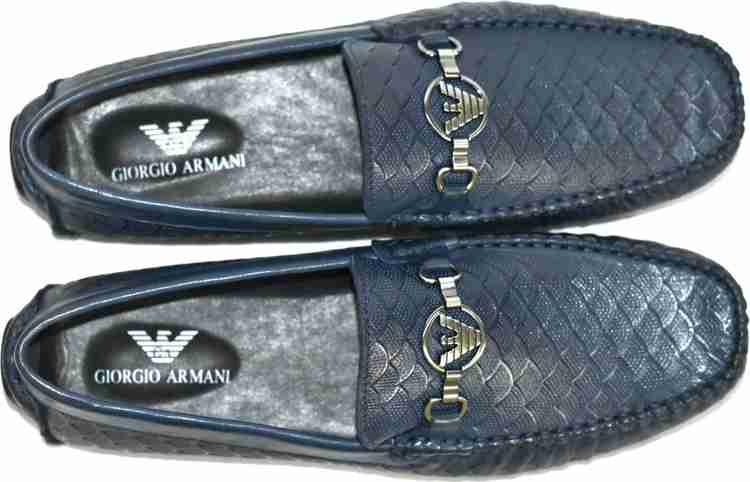 Armani loafers price discount