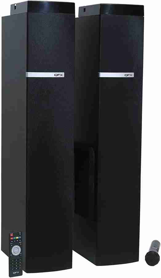 Qfx party 2025 tower speaker