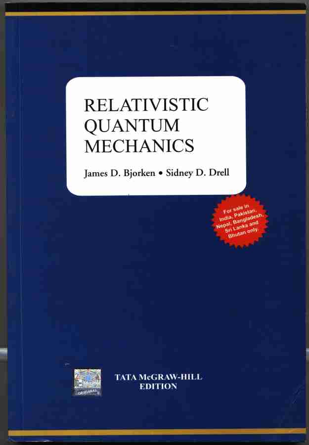 Relativistic Quantum Mechanics