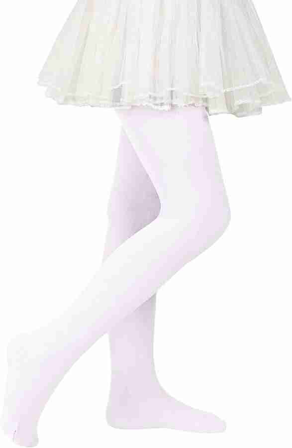 Girls Opaque Footed School Tights- 2 Pairs