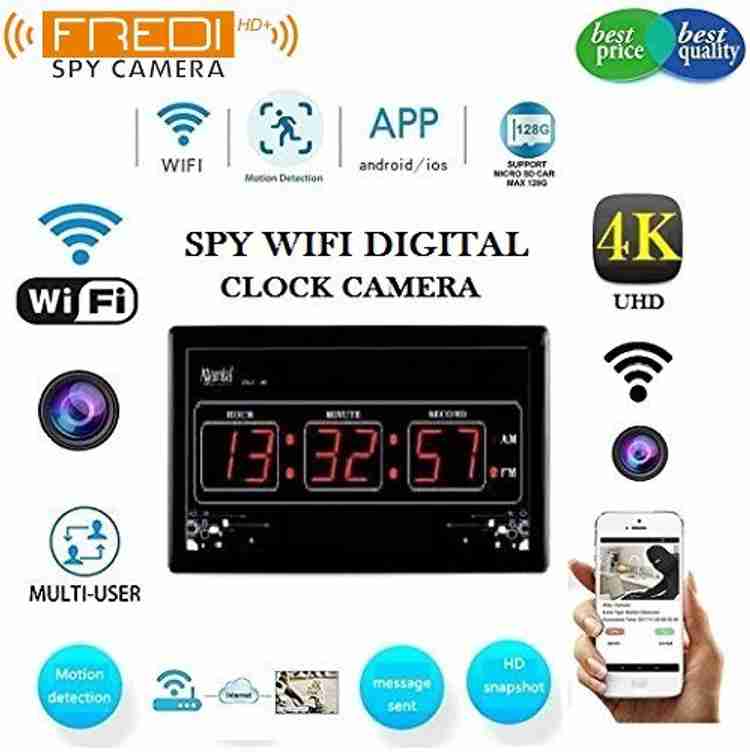 Fredi hot sale clock camera