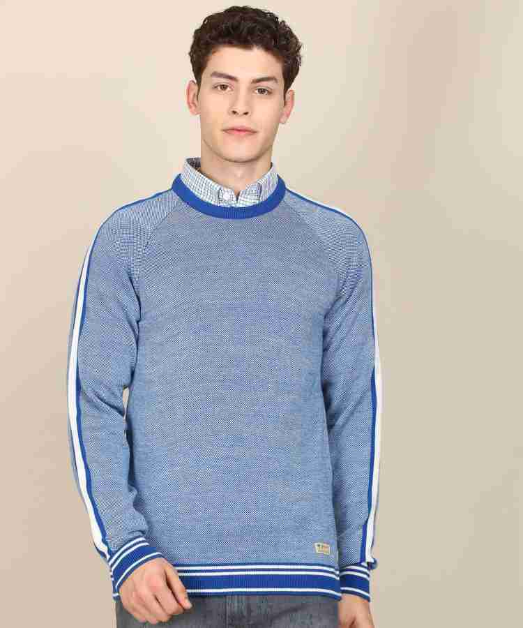 Peter England University Solid Round Neck Casual Men Blue Sweater Buy Peter England University Solid Round Neck Casual Men Blue Sweater Online at Best Prices in India Flipkart