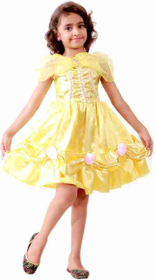 Princess belle costume for kids fashion