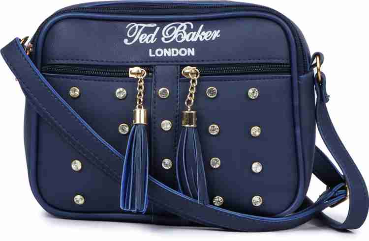 TED BAKER LONDON Blue Sling Bag Women and girls casual wear