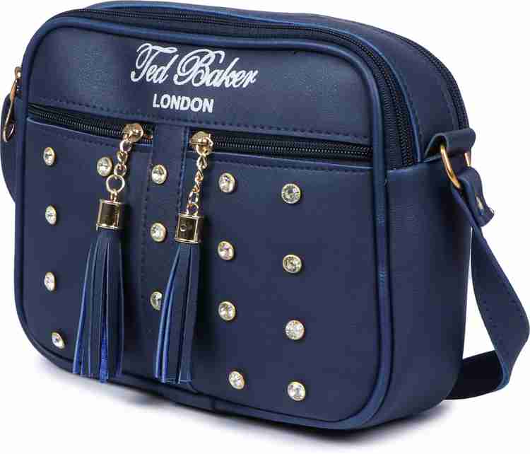 TED BAKER LONDON Blue Sling Bag Women and girls casual wear
