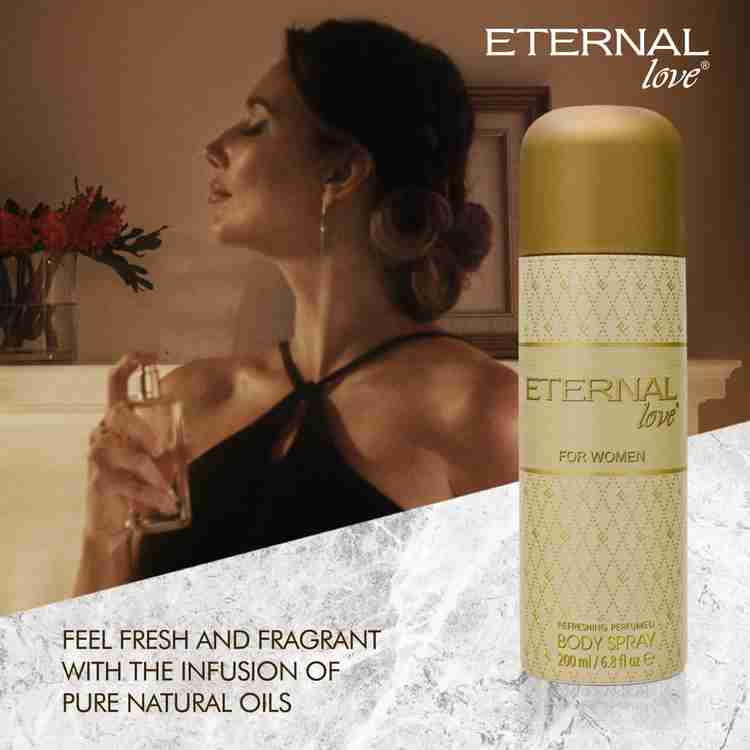 Eternal love perfume body spray deals