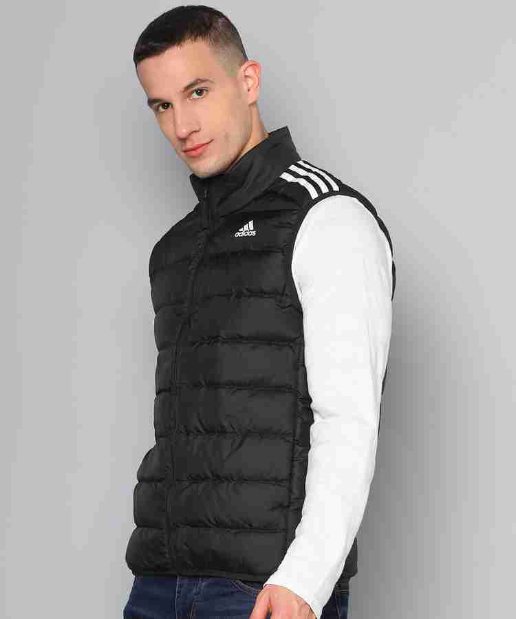 ADIDAS Sleeveless Solid Men Jacket Buy ADIDAS Sleeveless Solid