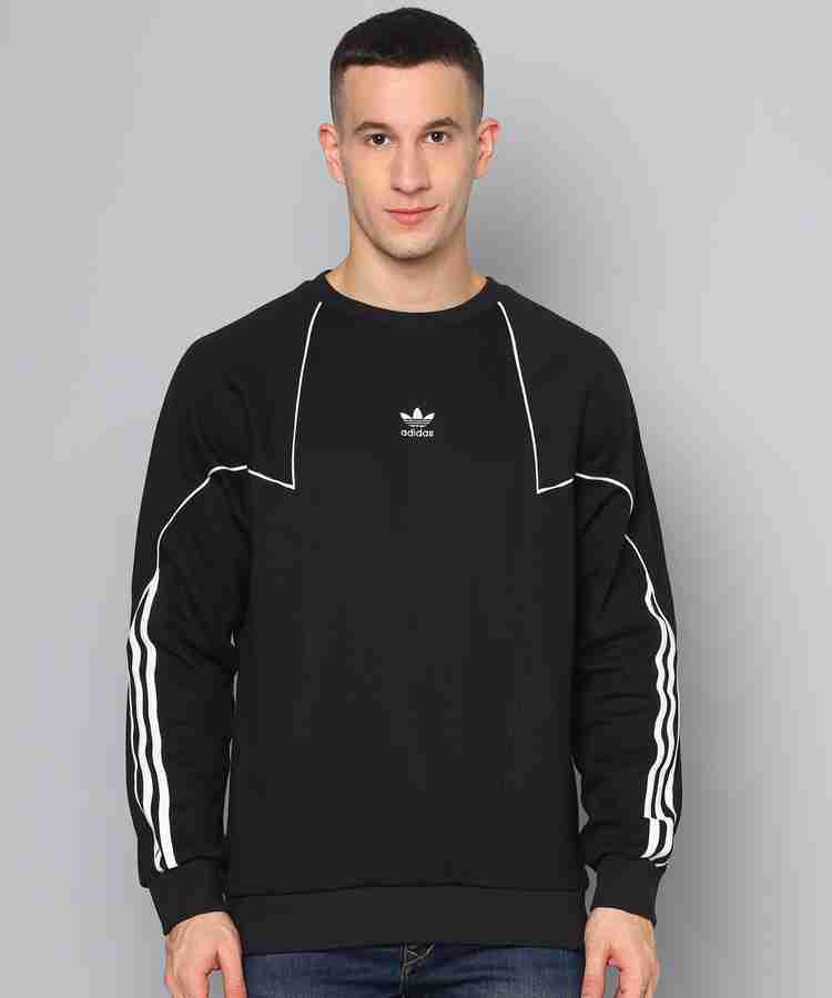 Adidas full sleeve solid men's sweatshirt sales