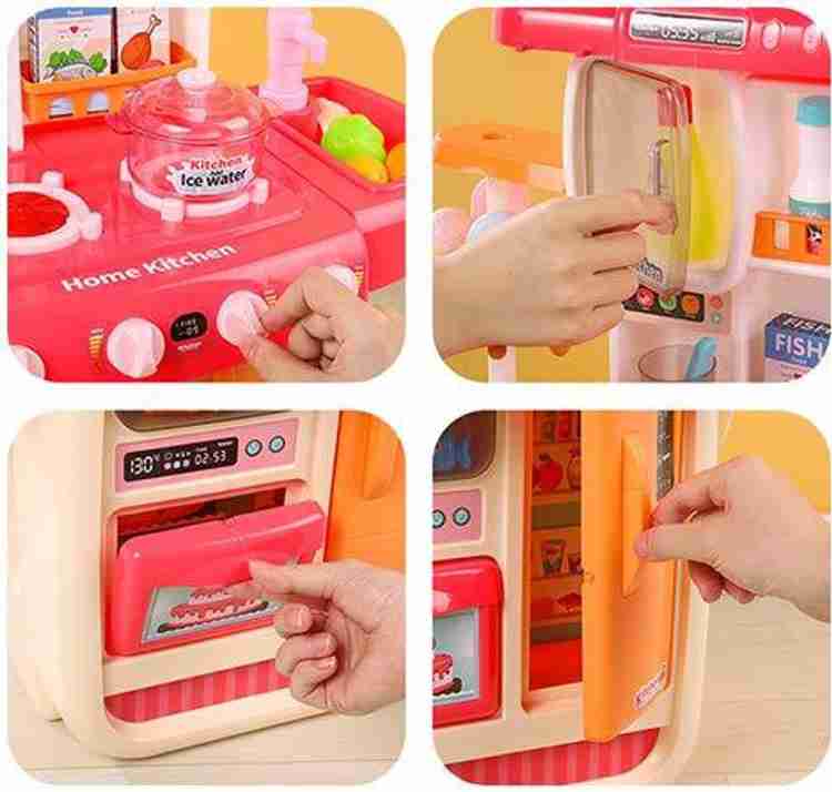 GBROS Big Size Barbie Kitchen Set for Kids Girls Toys Kids Toys