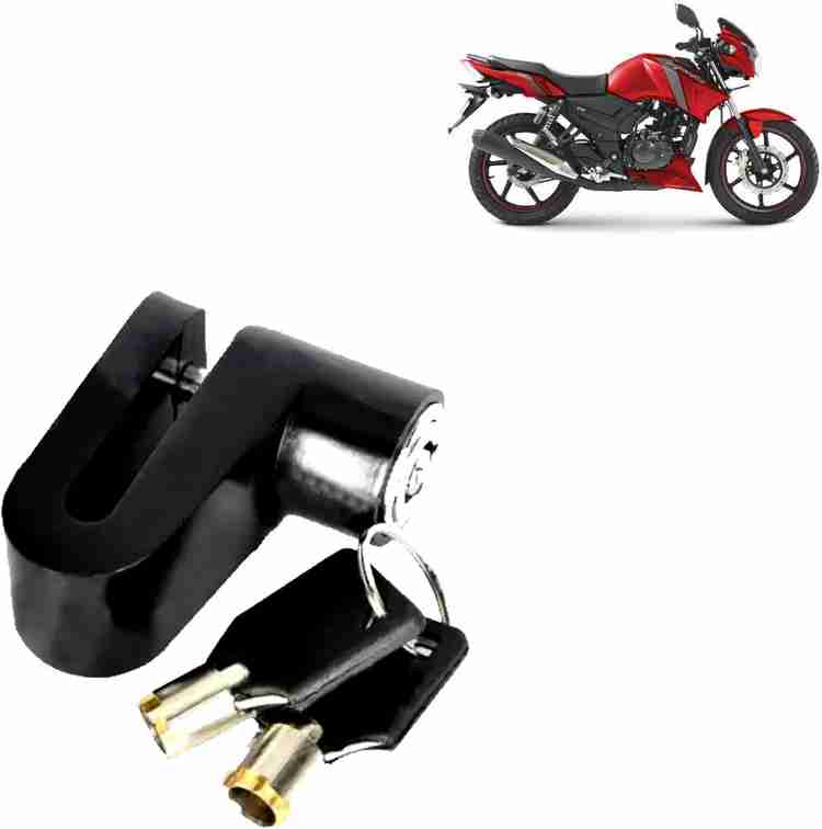DvineAutoFashionZ Disc Brake Lock Set Of 1 For Apache RTR 160 DL44 Disc Lock U Lock Price in India Buy DvineAutoFashionZ Disc Brake Lock Set Of 1 For Apache RTR 160 DL44 Disc Lock U Lock online at Fli...
