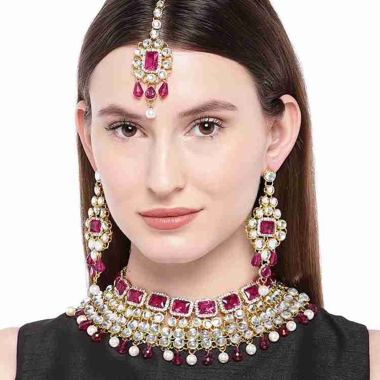 Peora bridal store jewellery set