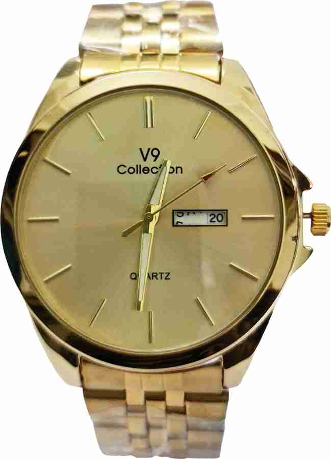 v9 collection V9 Collection Day And Date Functioning Analog Watch For Men s Analog Watch For Men Buy v9 collection V9 Collection Day And Date Functioning Analog Watch For
