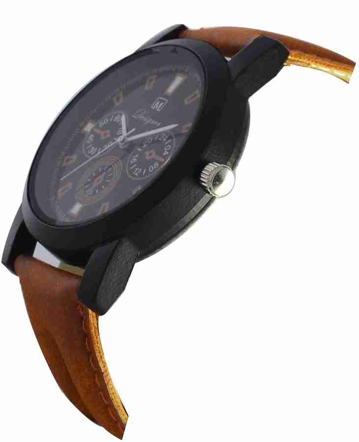 Watches for mens leather belt outlet