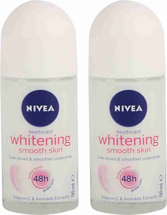 NIVEA Whitening Smooth Skin Deodorant Roll on For Women Price